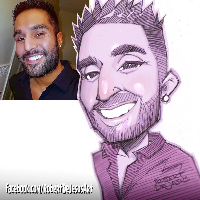 Illustrator Turns Strangers Into Anime Characters