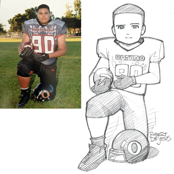 Illustrator Turns Strangers Into Anime Characters