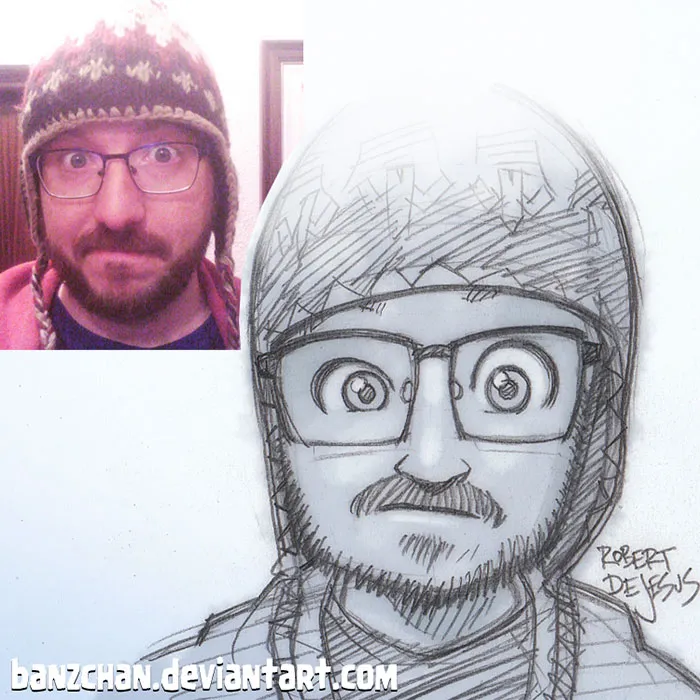 Illustrator Turns Strangers Into Anime Characters