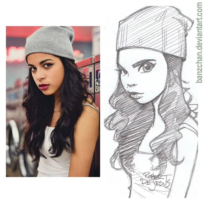 Illustrator Turns Strangers Into Anime Characters