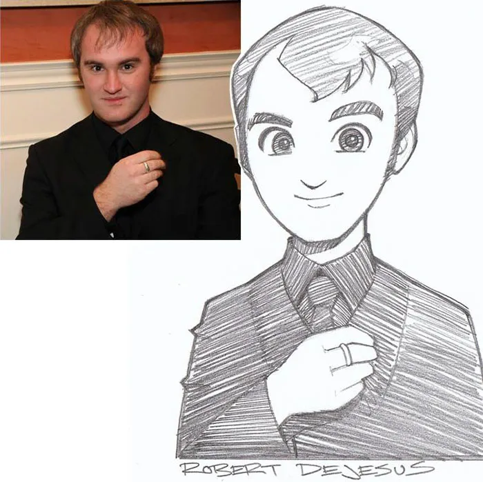 Illustrator Turns Strangers Into Anime Characters