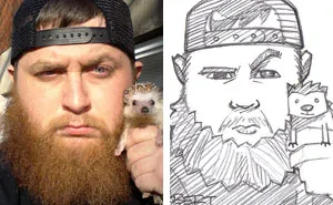 Illustrator Turns Strangers Into Anime Characters