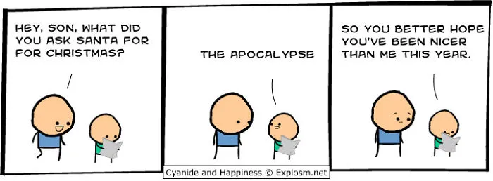 42 Hilariously Inappropriate Christmas Comics By Cyanide & Happiness