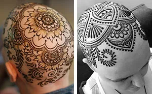 Artist Who Lost Her Stepfather To Cancer Is Now Making Free Henna Crowns For Cancer Patients