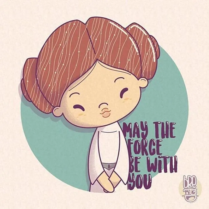 290 Touching Tributes To Late Carrie Fisher By Artists Around The World