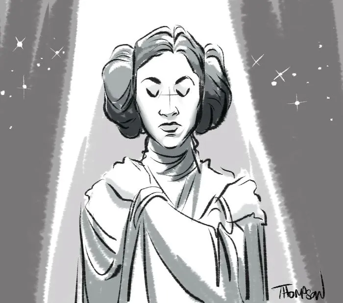 290 Touching Tributes To Late Carrie Fisher By Artists Around The World