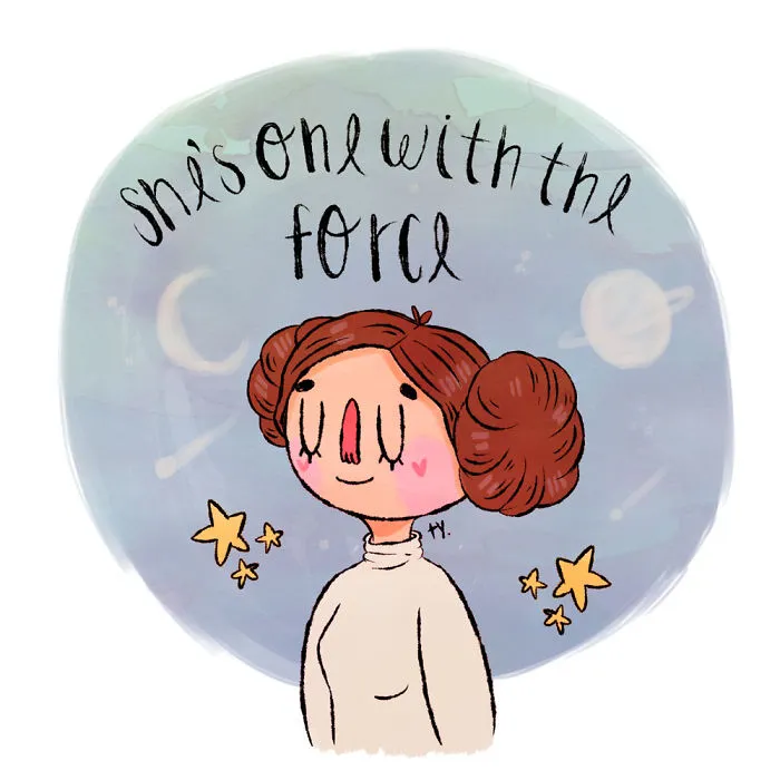 290 Touching Tributes To Late Carrie Fisher By Artists Around The World