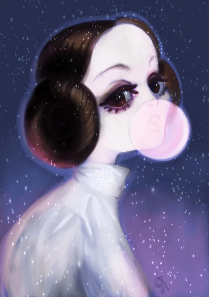 290 Touching Tributes To Late Carrie Fisher By Artists Around The World