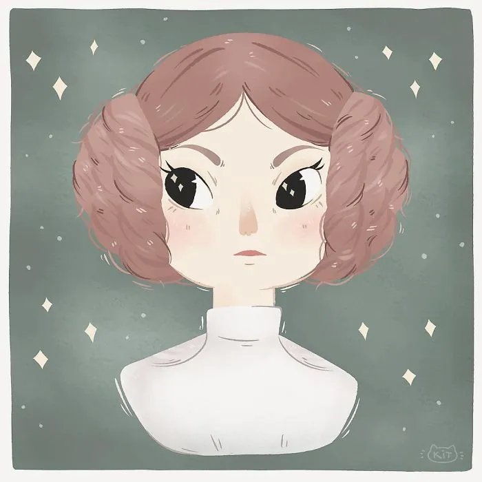 290 Touching Tributes To Late Carrie Fisher By Artists Around The World