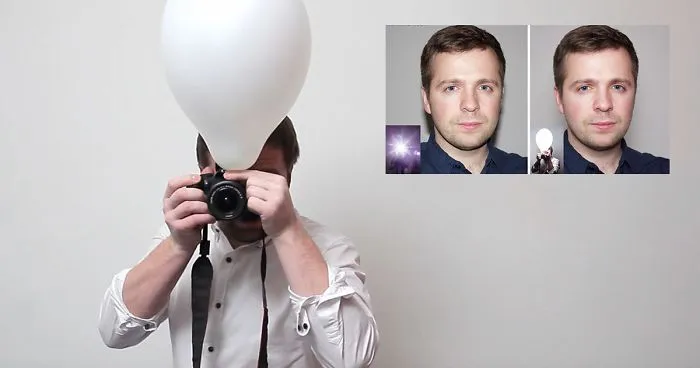 Using A Balloon Lets You Take Better Pop-Up Flash Photos, And The Difference Is Amazing