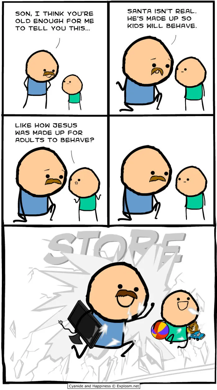 42 Hilariously Inappropriate Christmas Comics By Cyanide & Happiness