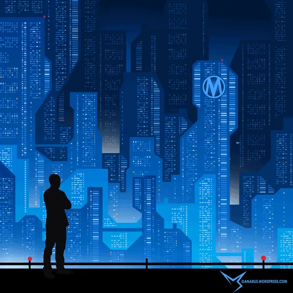 I Spent A Week Creating These Awesome Cyberpunk Animated Illustrations!