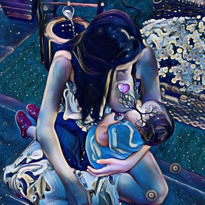 ‘Tree Of Life’ Breastfeeding Photos Are Taking Internet By Storm