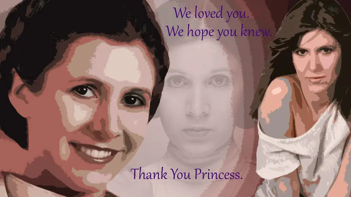290 Touching Tributes To Late Carrie Fisher By Artists Around The World