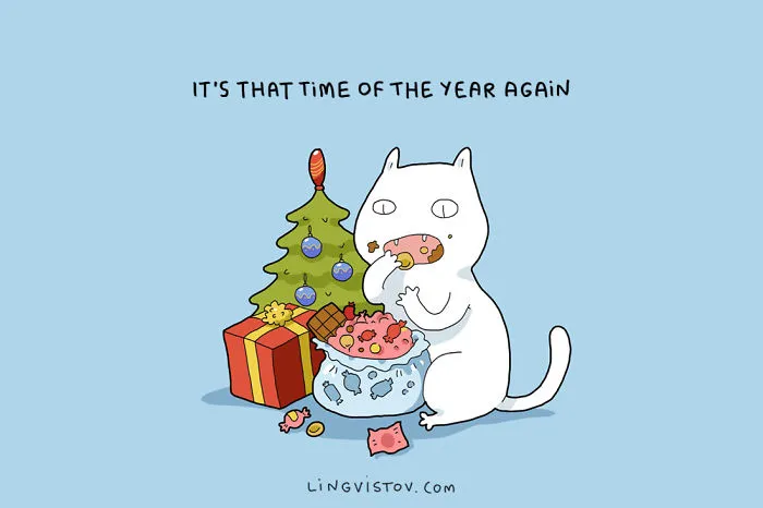 What It's Like To Celebrate Christmas With Pets (10 Pics)