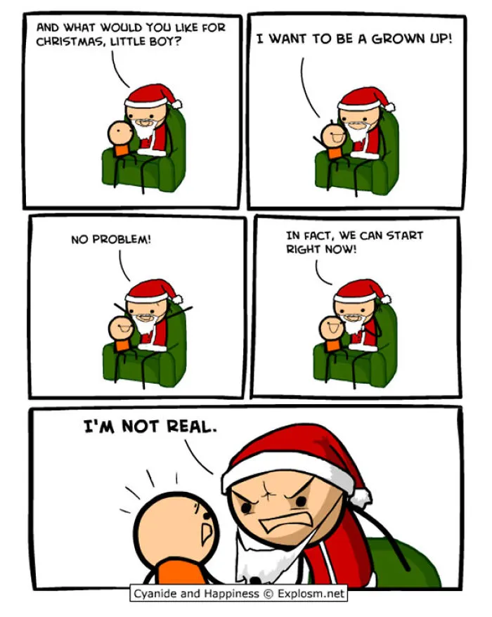 42 Hilariously Inappropriate Christmas Comics By Cyanide & Happiness