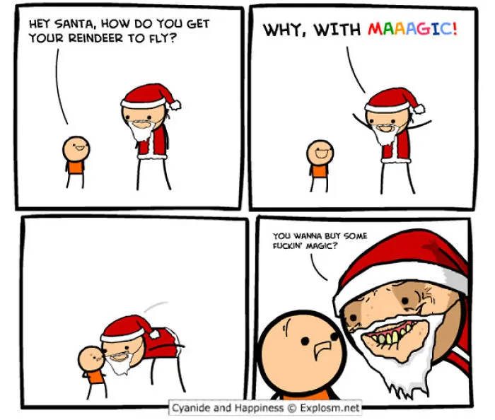 42 Hilariously Inappropriate Christmas Comics By Cyanide & Happiness