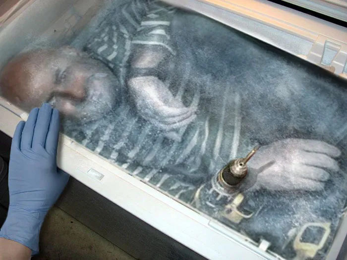 When They Found Carbone, He Was Frozen So Stiff It Took Them Three Days To Thaw Him Out For The Autopsy