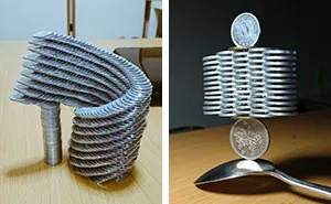 This Japanese Guy's Coin Stacking Skills Almost Defy Gravity