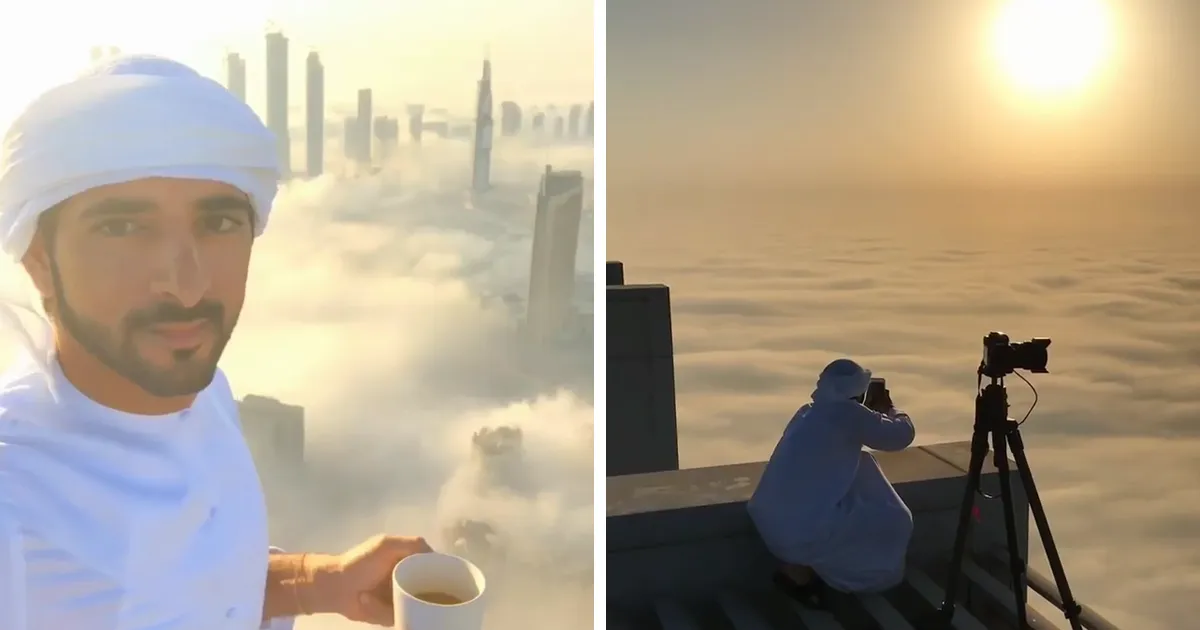 El príncipe heredero de Dubai graba su ciudad sobre las nubes y te dejará sin aliento