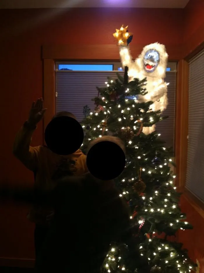 Greatest Tree Topper Ever!