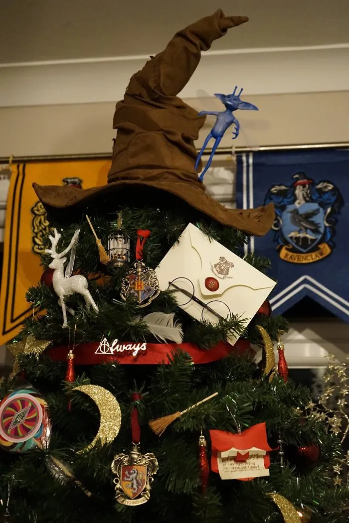 Harry Potter Themed Christmas Tree Topper