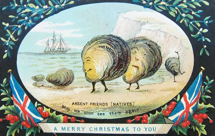Absent Friends [natives], May We Soon See Them Again! A Merry Christmas To You