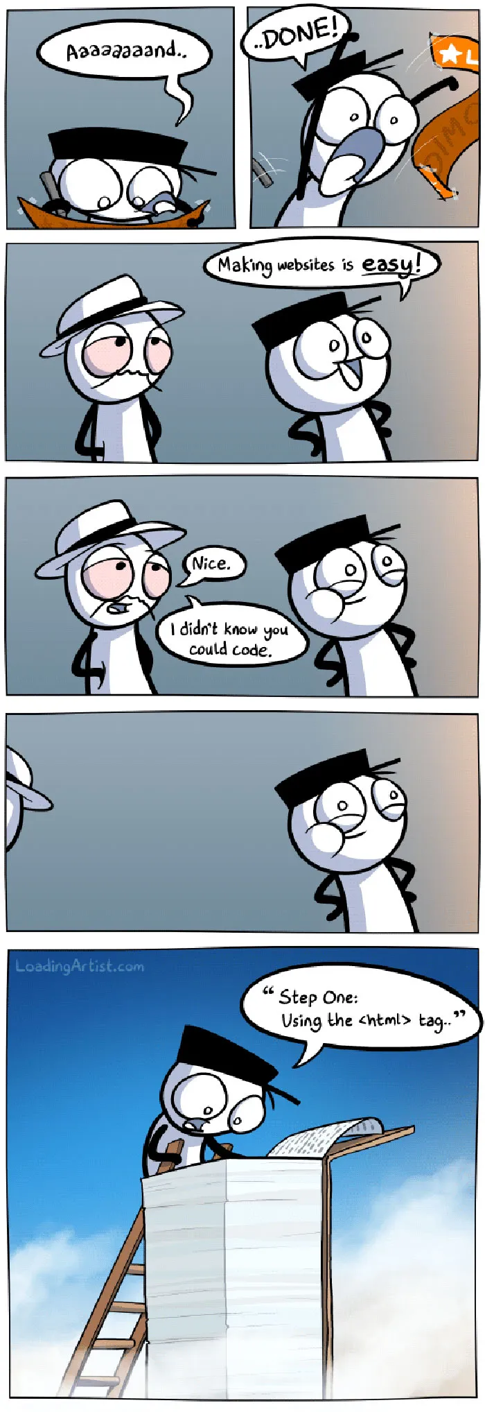 247 Hilarious Comics By Loading Artist That Will Make Your Day