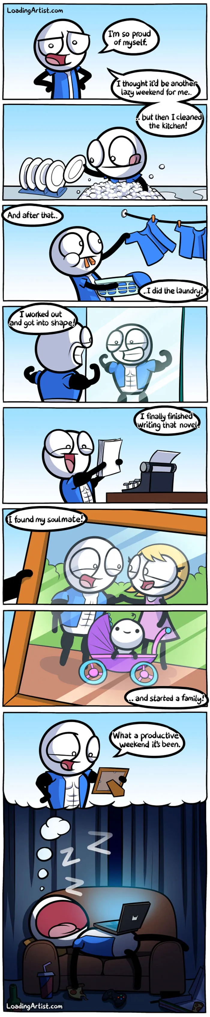 247 Hilarious Comics By Loading Artist That Will Make Your Day