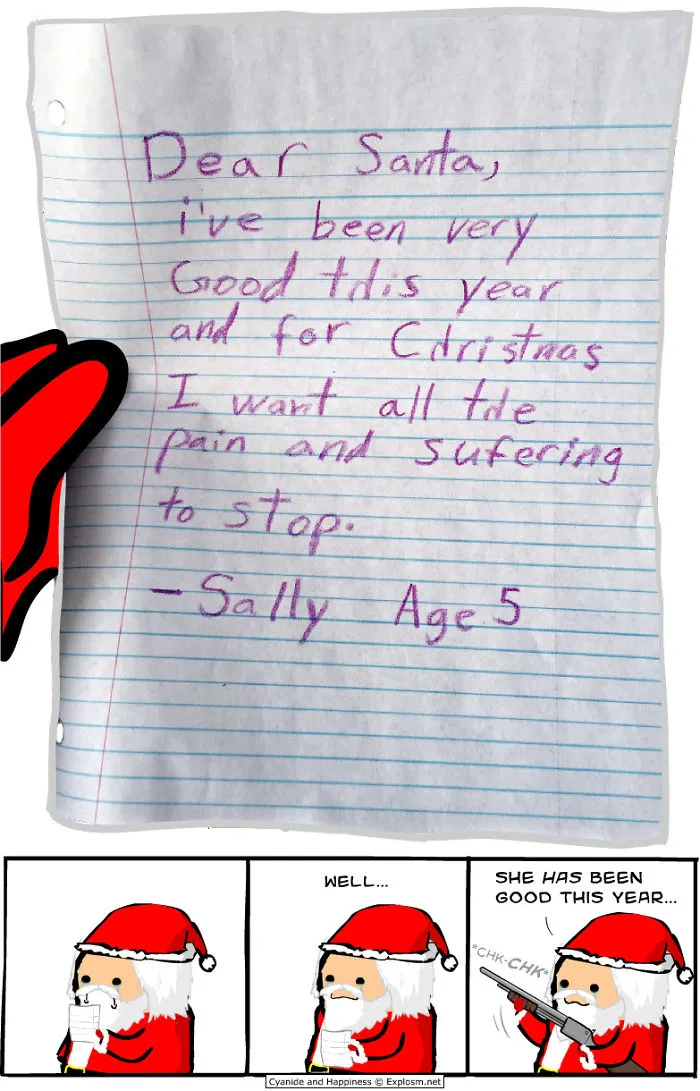 42 Hilariously Inappropriate Christmas Comics By Cyanide & Happiness
