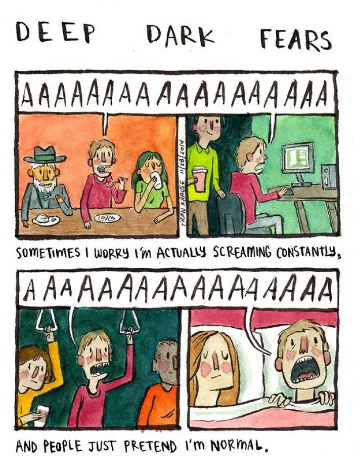 People's Deepest And Darkest Fears Turned Into Comics (New Pics)