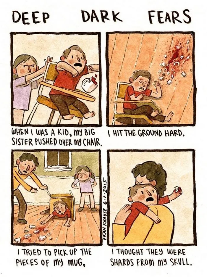 People's Deepest And Darkest Fears Turned Into Comics (New Pics)