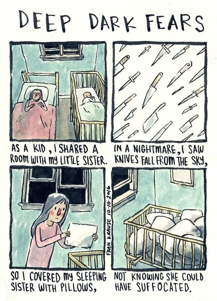 People's Deepest And Darkest Fears Turned Into Comics (New Pics)
