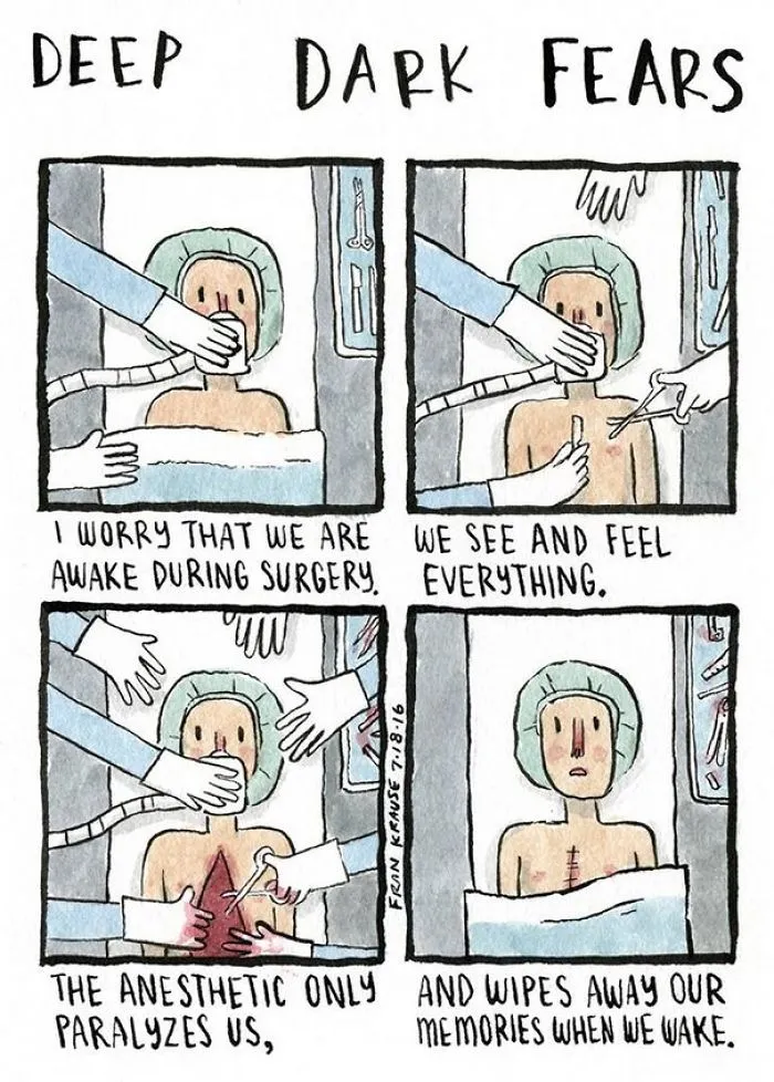 People's Deepest And Darkest Fears Turned Into Comics (New Pics)