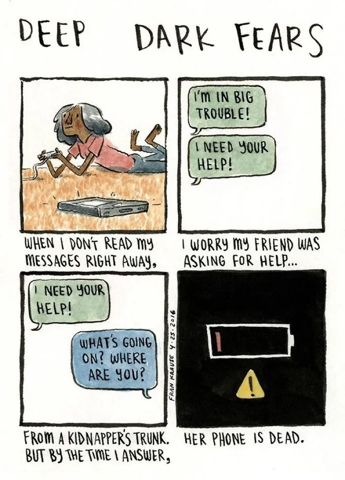 People's Deepest And Darkest Fears Turned Into Comics (New Pics)