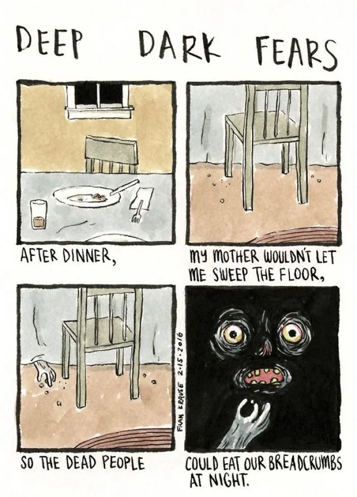 People's Deepest And Darkest Fears Turned Into Comics (New Pics)