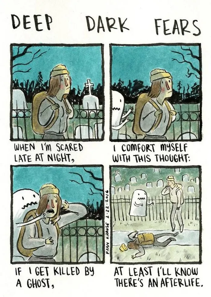 People's Deepest And Darkest Fears Turned Into Comics (New Pics)