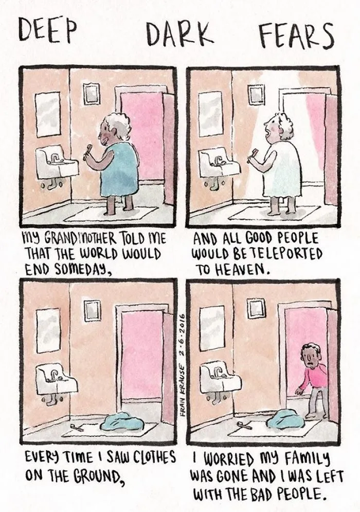 People's Deepest And Darkest Fears Turned Into Comics (New Pics)
