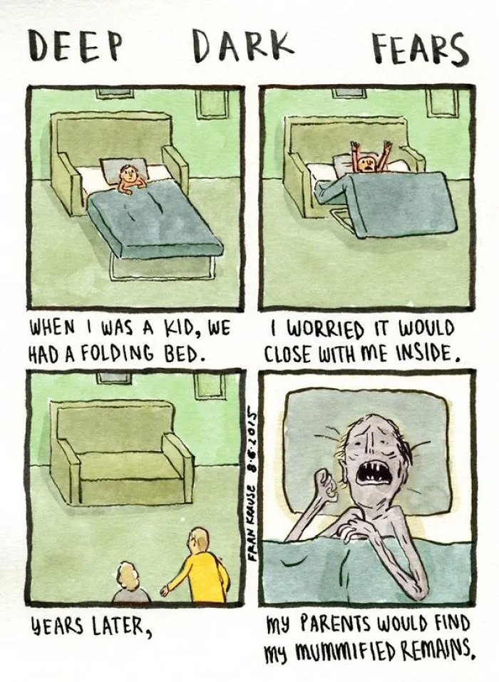 People's Deepest And Darkest Fears Turned Into Comics (New Pics)