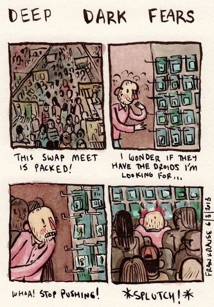 People's Deepest And Darkest Fears Turned Into Comics (New Pics)