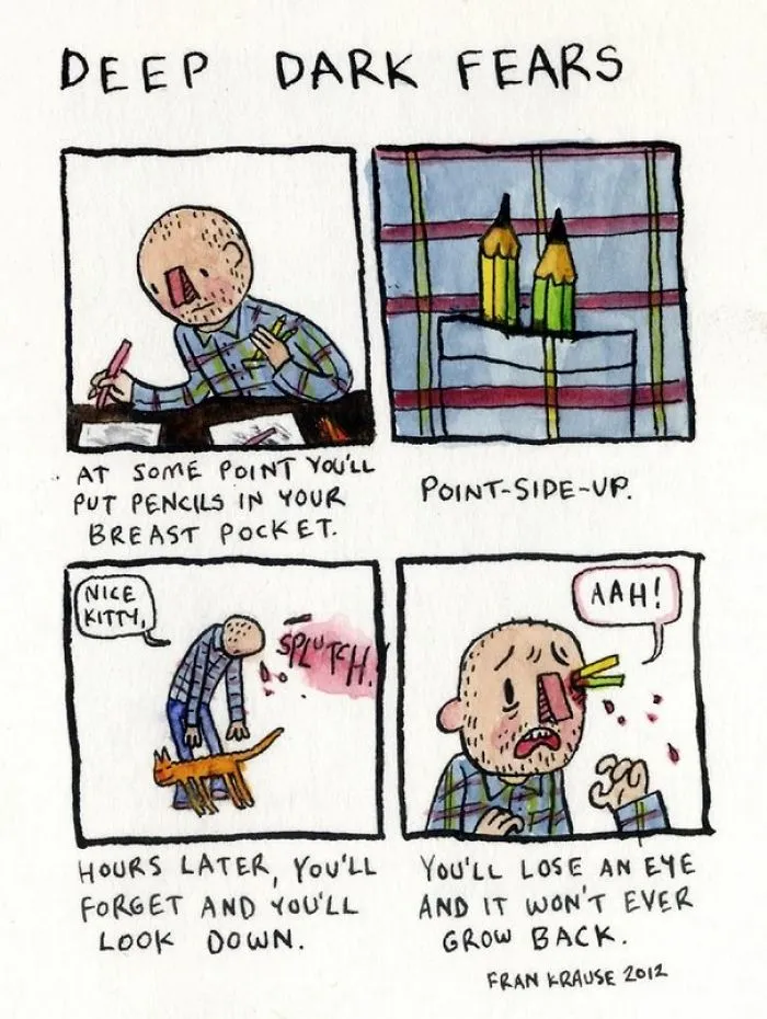 People's Deepest And Darkest Fears Turned Into Comics (New Pics)