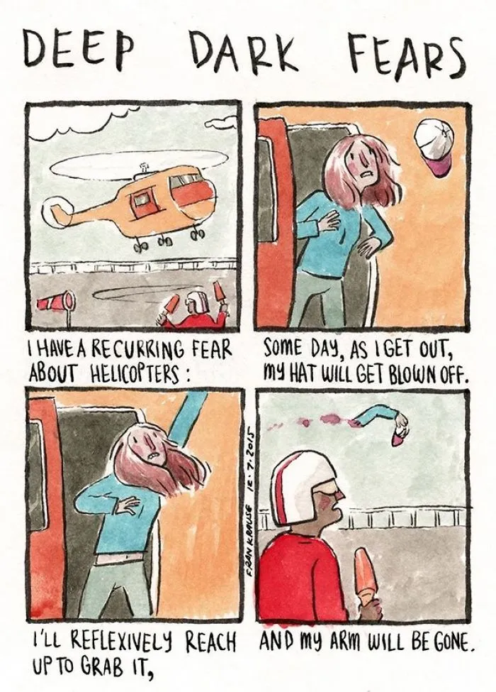 People's Deepest And Darkest Fears Turned Into Comics (New Pics)