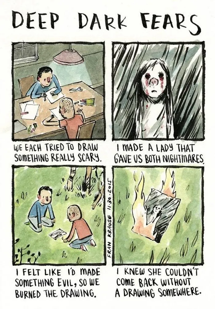 People's Deepest And Darkest Fears Turned Into Comics (New Pics)