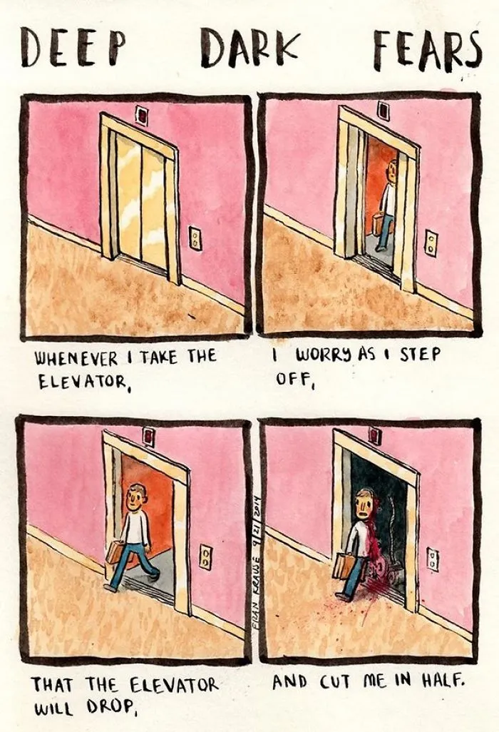 People's Deepest And Darkest Fears Turned Into Comics (New Pics)