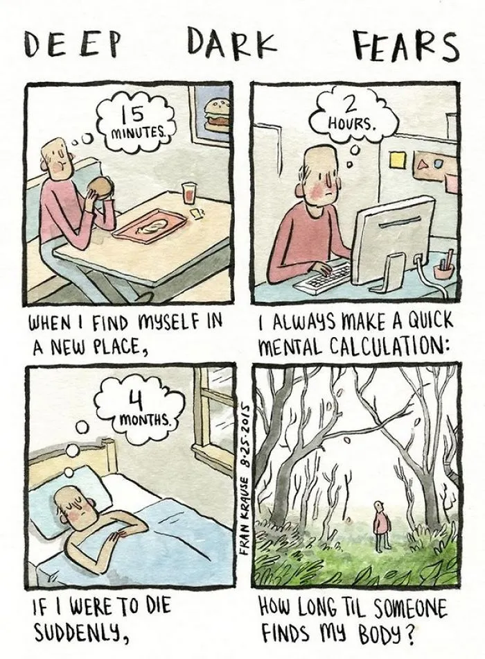 People's Deepest And Darkest Fears Turned Into Comics (New Pics)