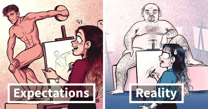 Expectation Vs Reality Of Drawing Courses
