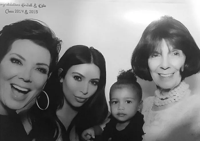 Four Generations Of Kardashian Women