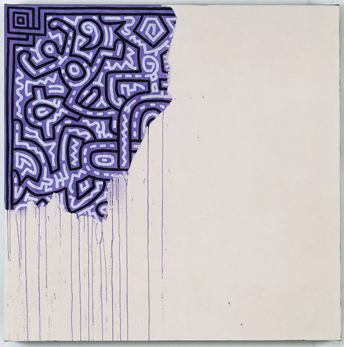 Keith Haring: Unfinished Painting (1990)