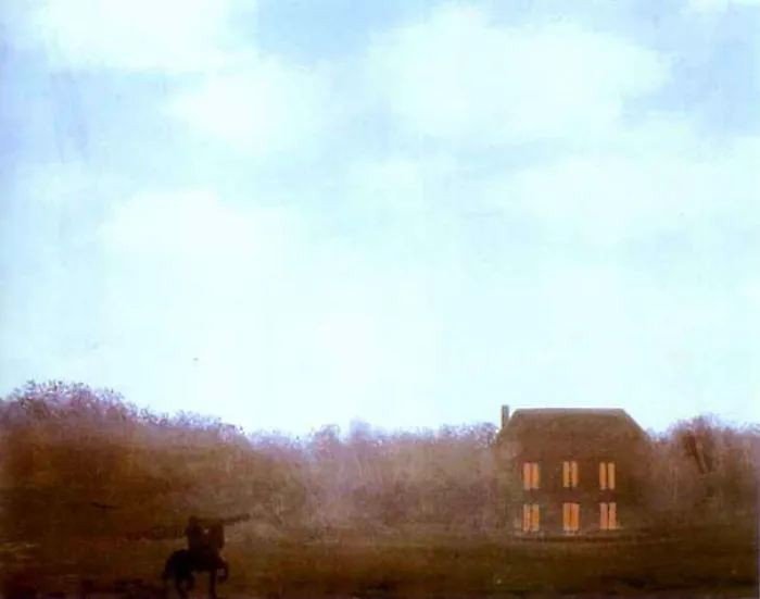 Rene Magritte: The Empire Of Lights,  Unfinished (1967)