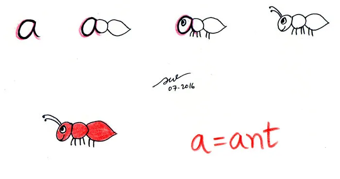 We Created A Cute 'Alphabet To Picture' Series To Help Kids Learn